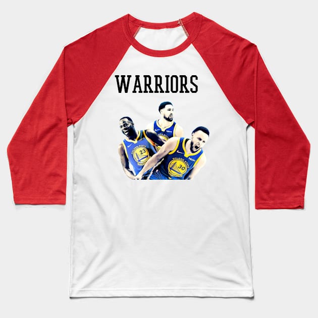 warriors Baseball T-Shirt by Pixy Official